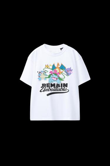 Zara POKÉMON ™ PRINTED T-SHIRT - White - Image 0