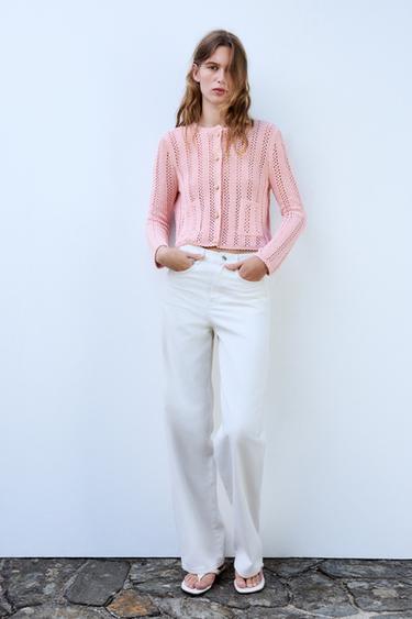 CHAQUETA PUNTO POINTELLE - Rosa de Zara