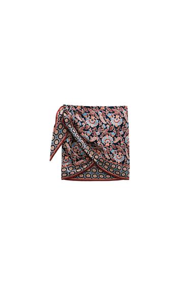 PRINTED SARONG SKIRT