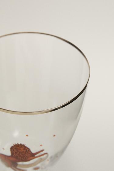 LEO ZODIAC GLASS | MARISA BERENSON - Transparent by Zara - Image 1