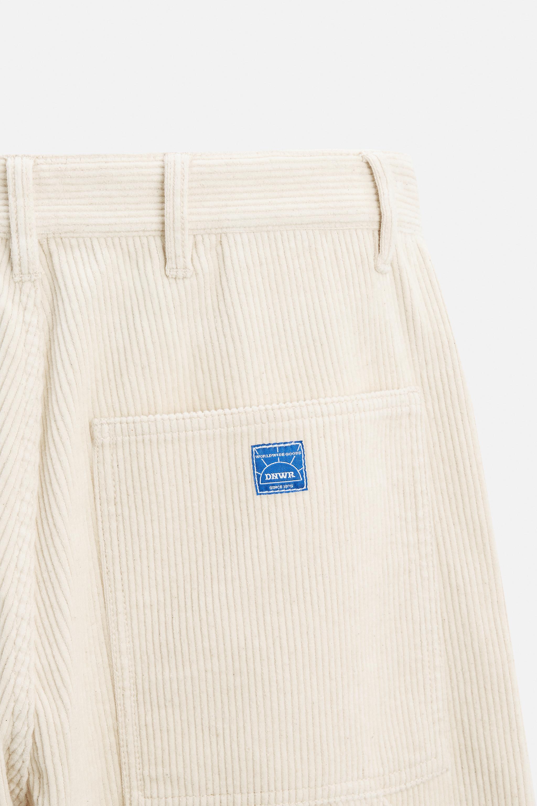 ◆THE MUSEUM VISITOR◆ CORDUROY SUEDE CARPENTER PANTS NAVY 1 Corduroy Printed Pants : THE MUSEUM VISITOR