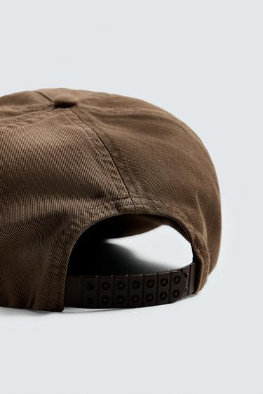 GUITARRICADELAFUENTE WASHED EMBROIDERED CAP - Brown by Zara - Image 6
