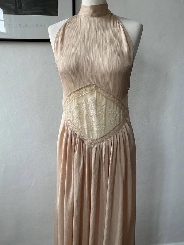 EMBROIDERED MIDI DRESS - Image 3