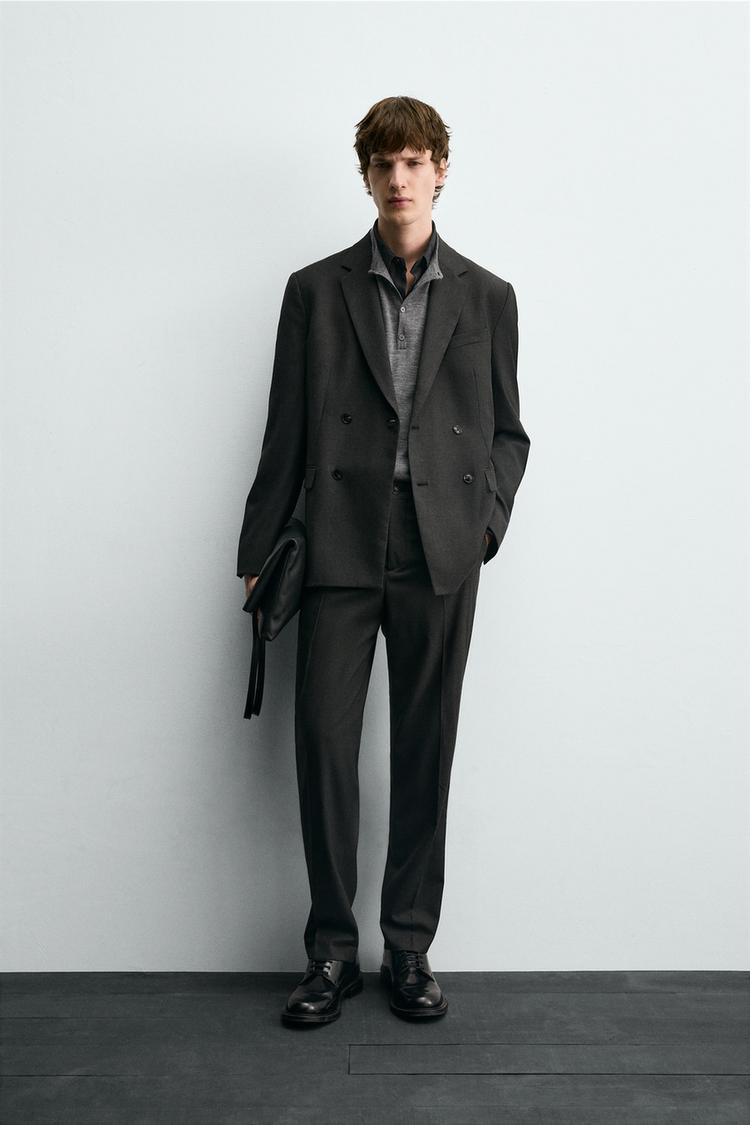 Abito Uomo Slim FIT MAGLIONCINO UOMO OBEJAY BLU NAVY SLIM FIT