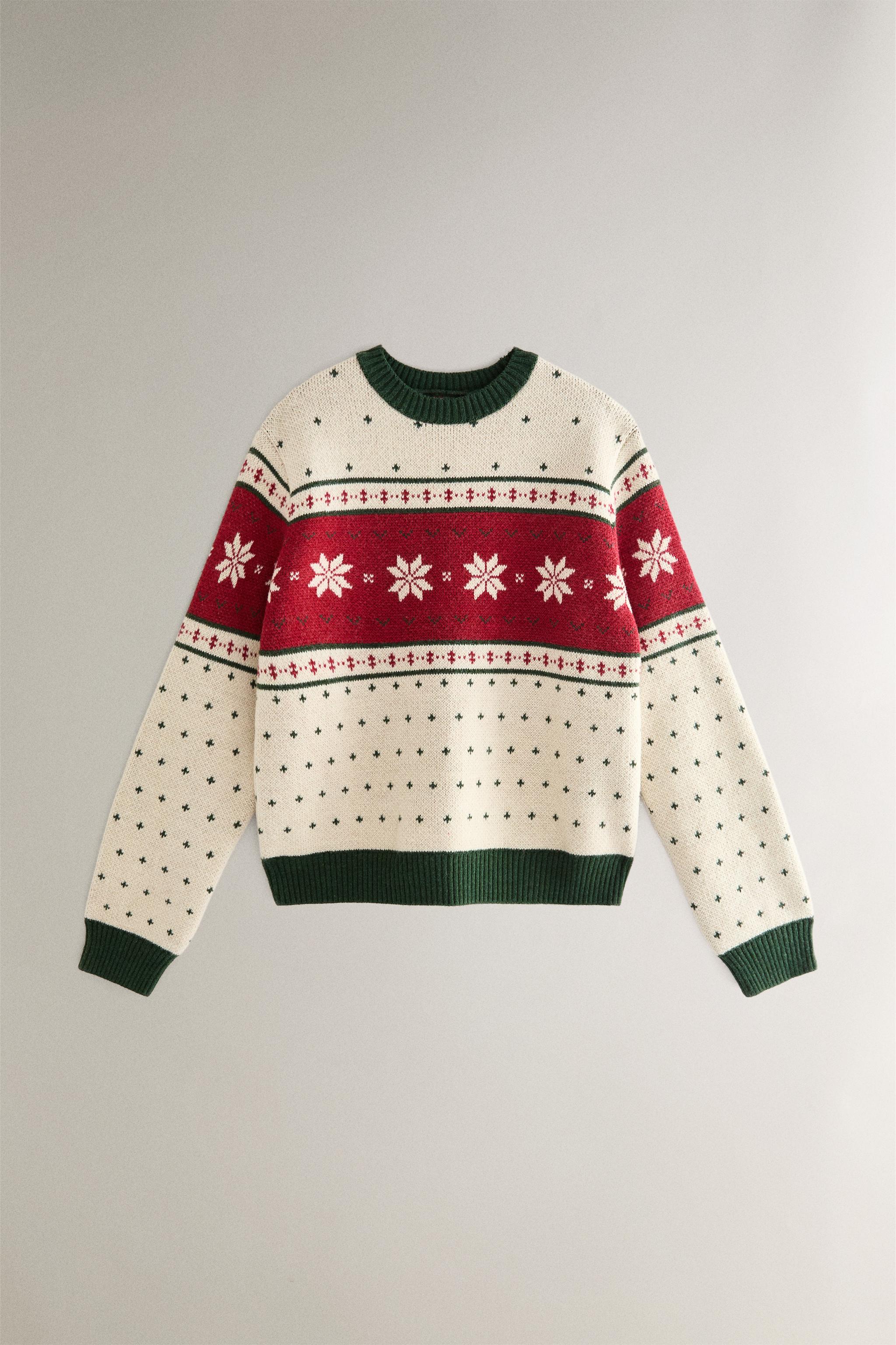 CHRISTMAS JACQUARD SWEATER