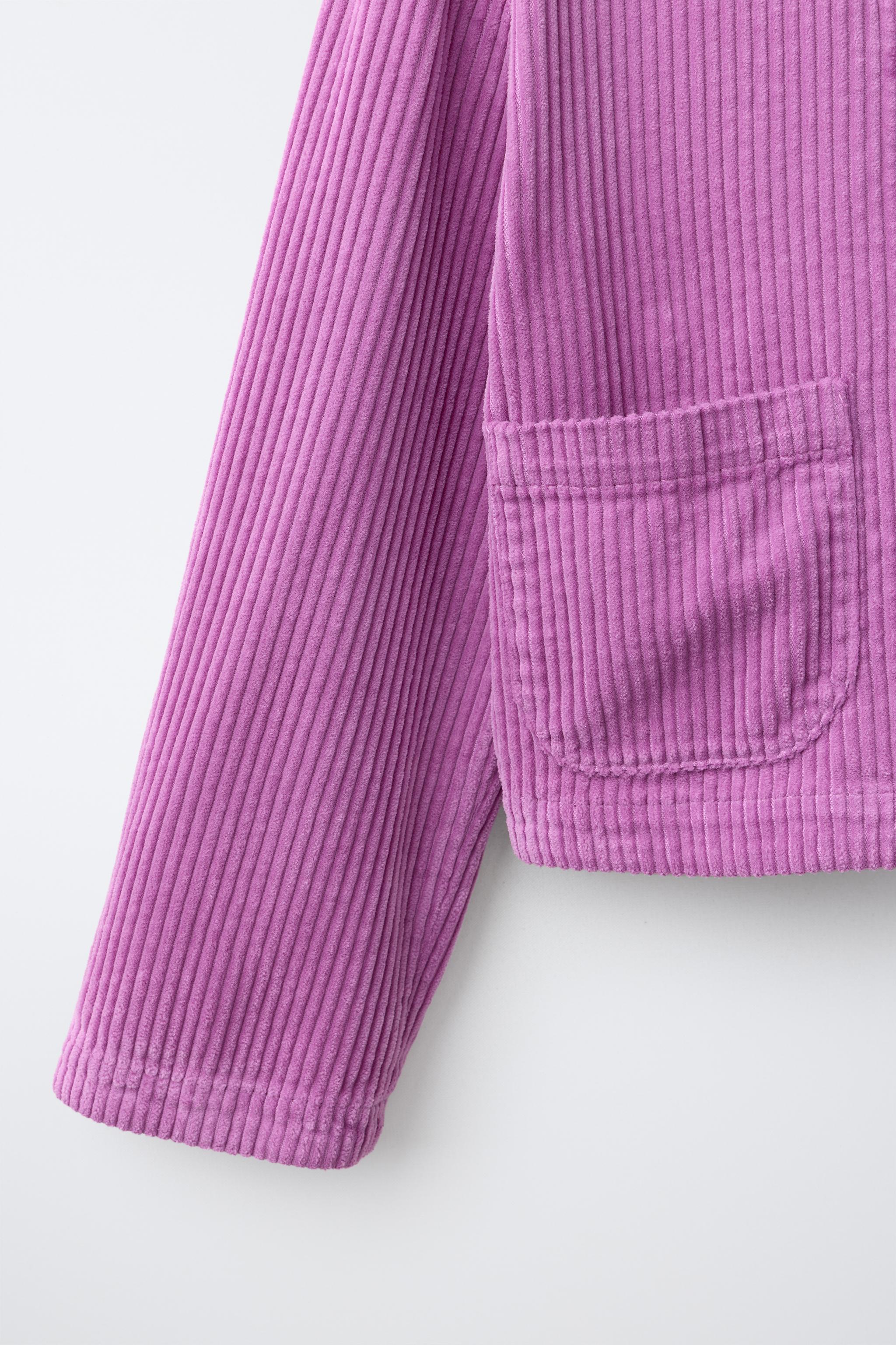 SOLID CORDUROY OVERSHIRT