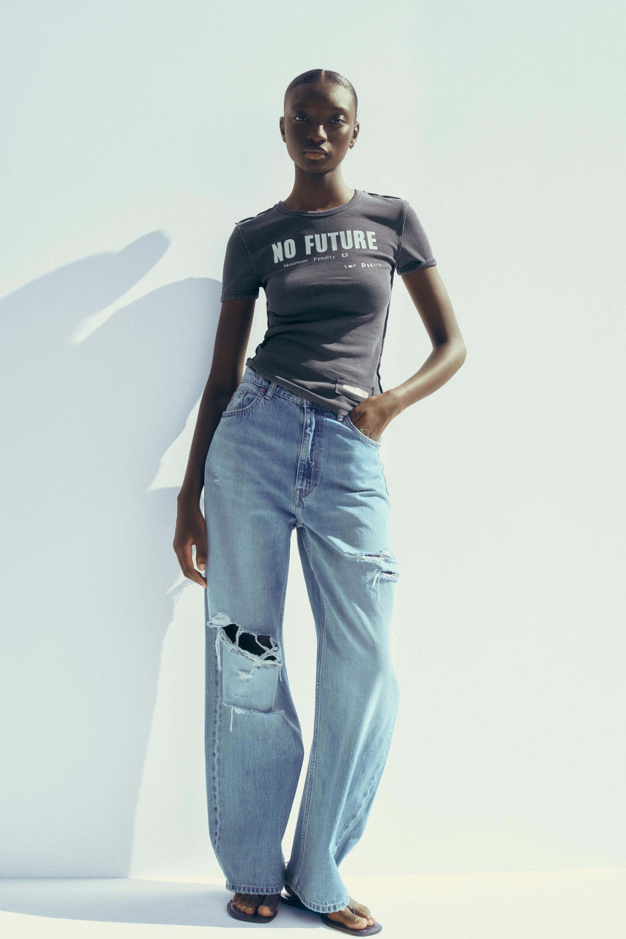 WASHED EFFECT T-SHIRT ©SEX PISTOLS - Anthracite grey | ZARA