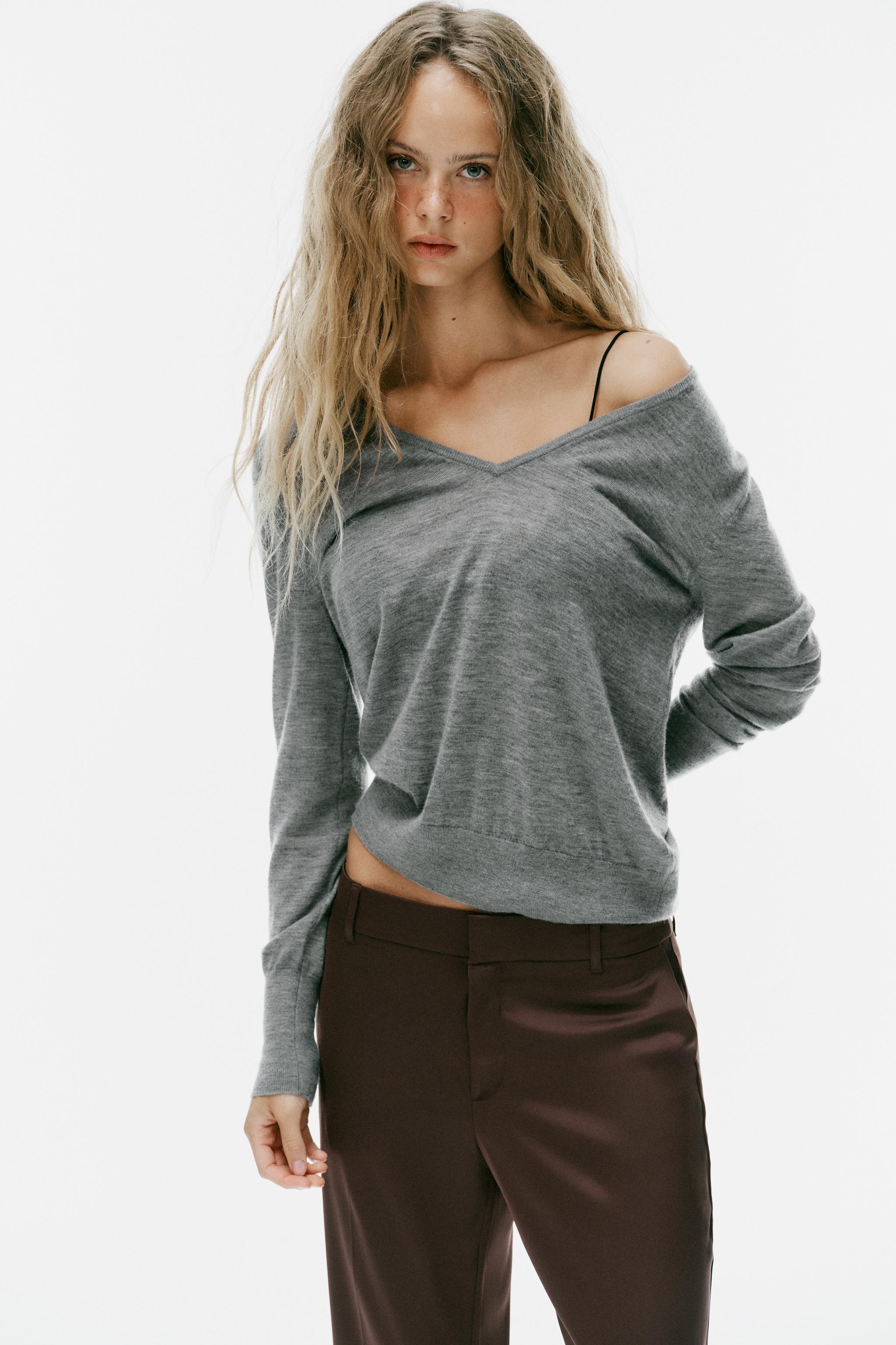 PANTALON SATINÉ TAILLE BASSE