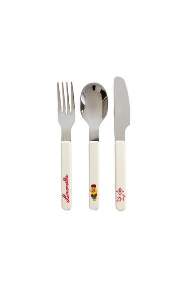 Zara KIDS' CUTLERY SET X THE ANIMALS OBSERVATORY - 多色
