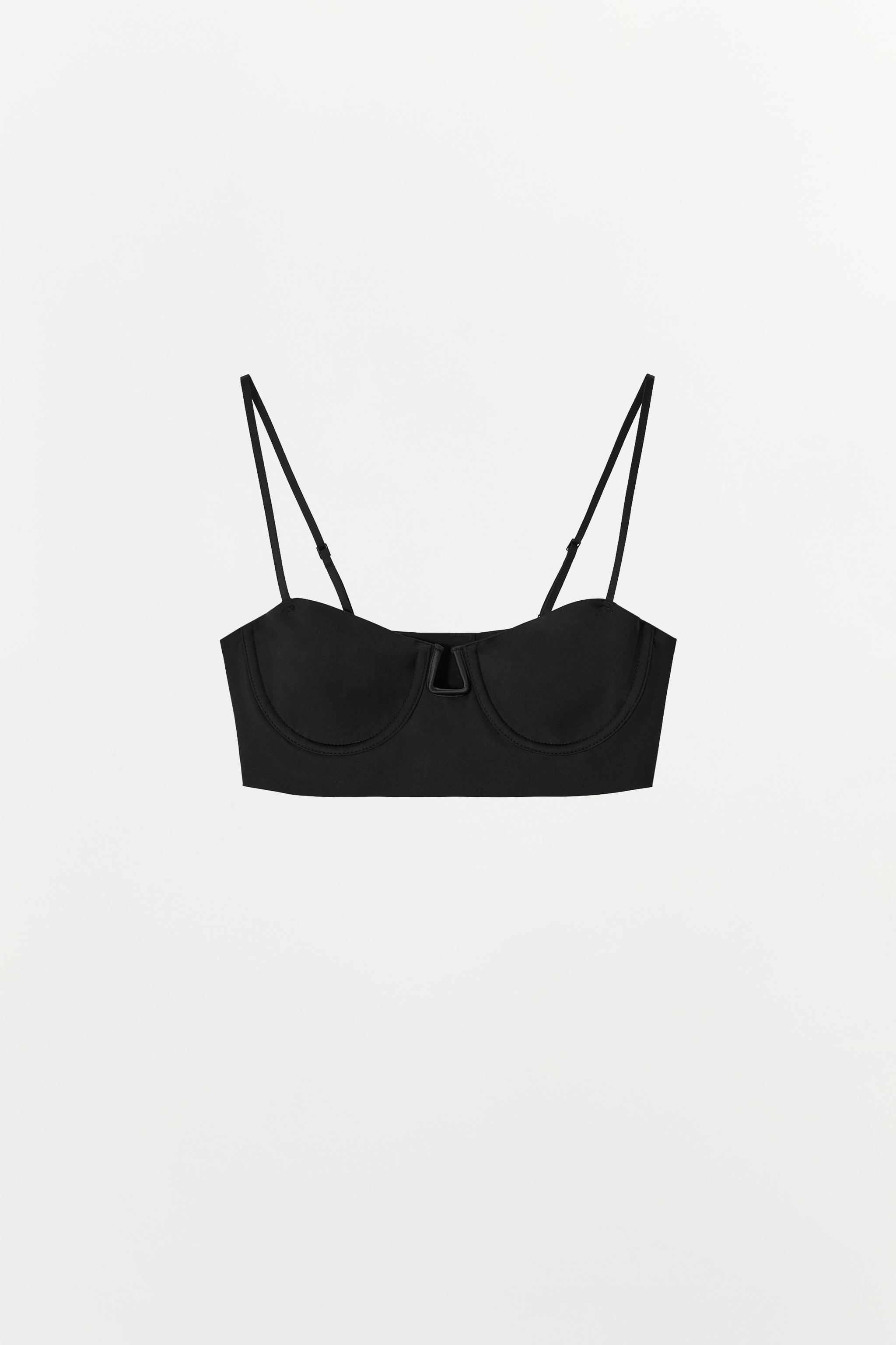 SOUTIEN-GORGE À ARMATURES AVEC POLYAMIDE