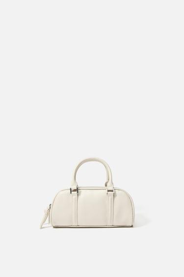 MINI BOWLING BAG - Ecru by Zara
