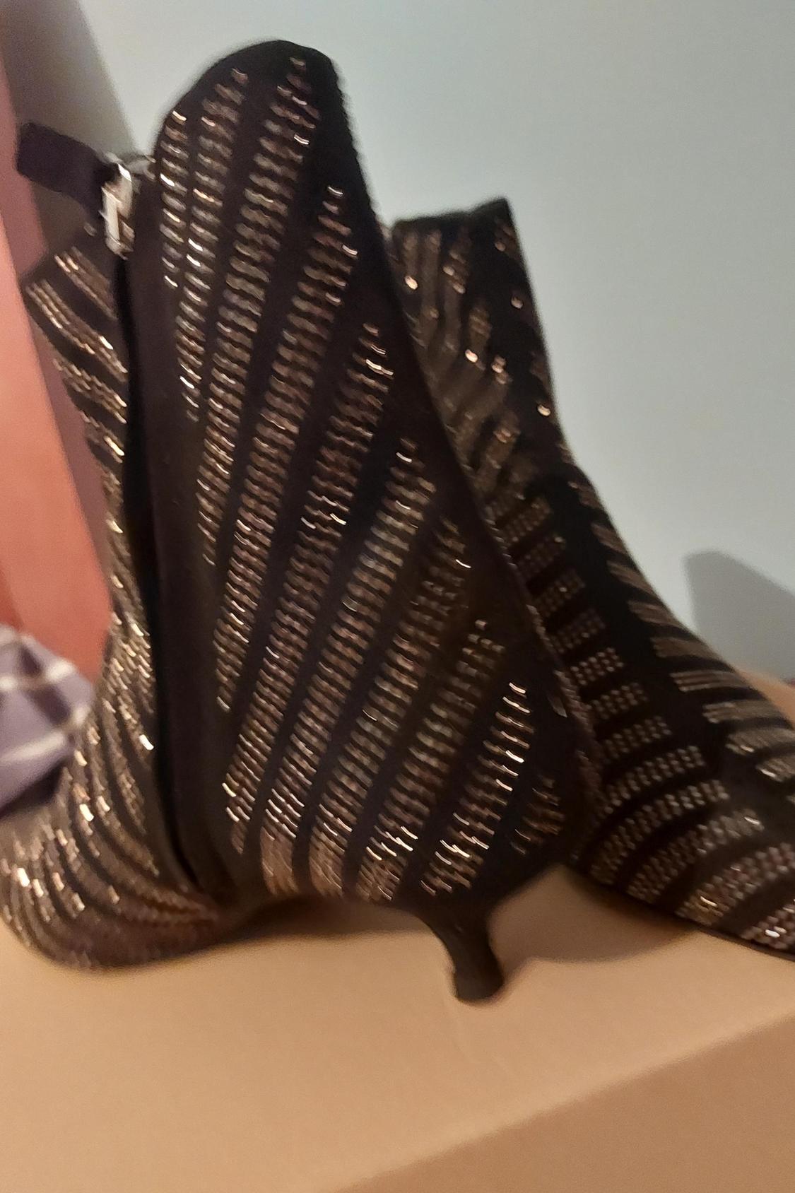 SHINY HIGH HEEL ANKLE BOOTS - Image 3