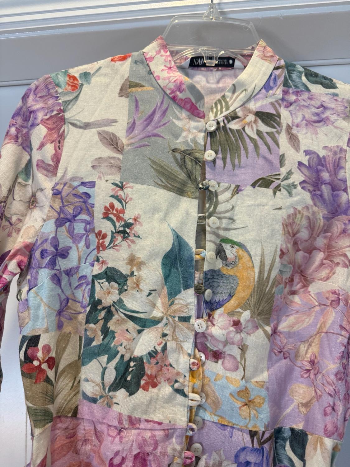 VESTIDO ESTAMPADO FLORES - Image 2