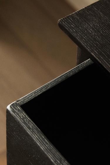 TABLE DE CHEVET FRÊNE - Noir de Zara - Image 5