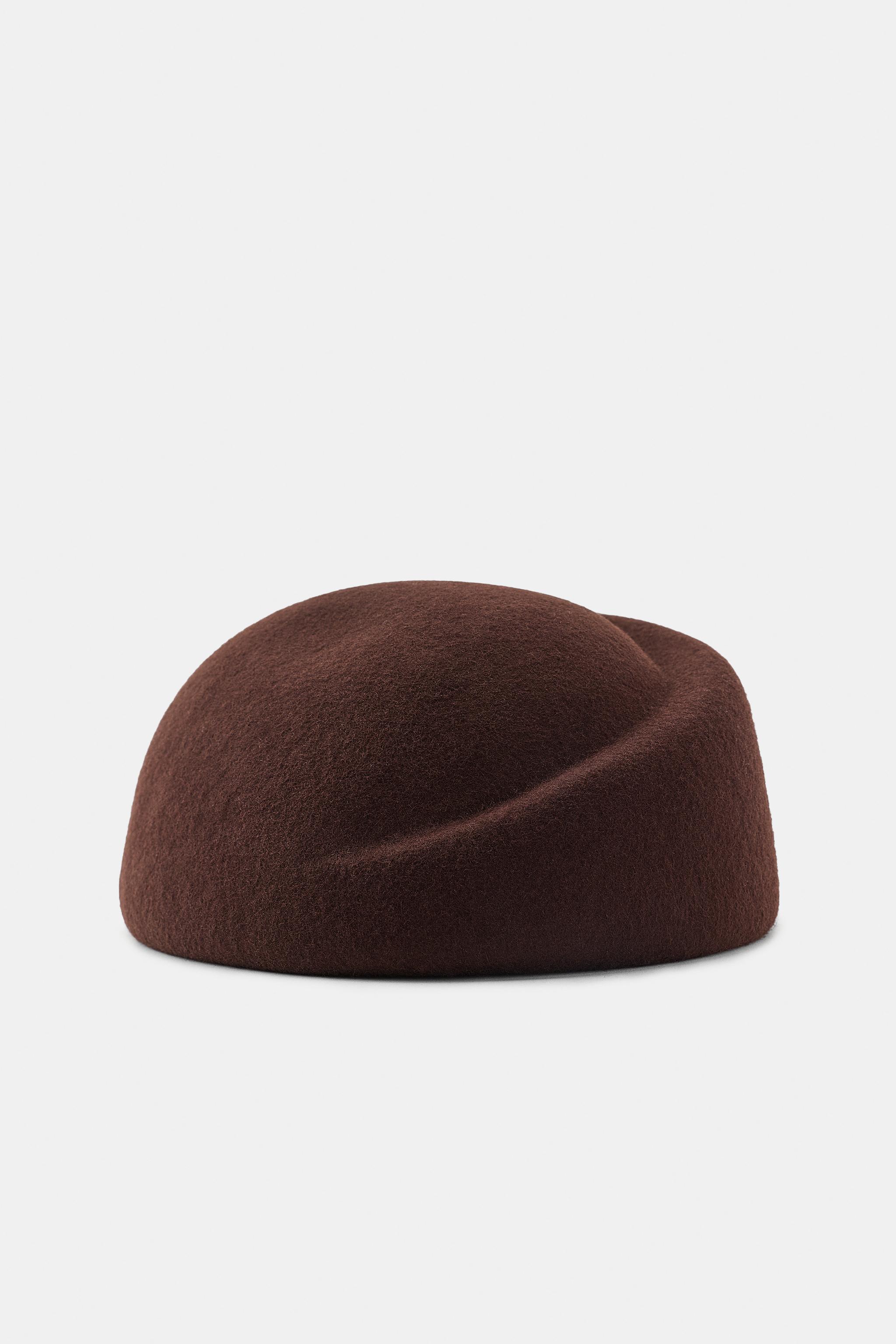 100% WOOL PLAIN PILLBOX HAT