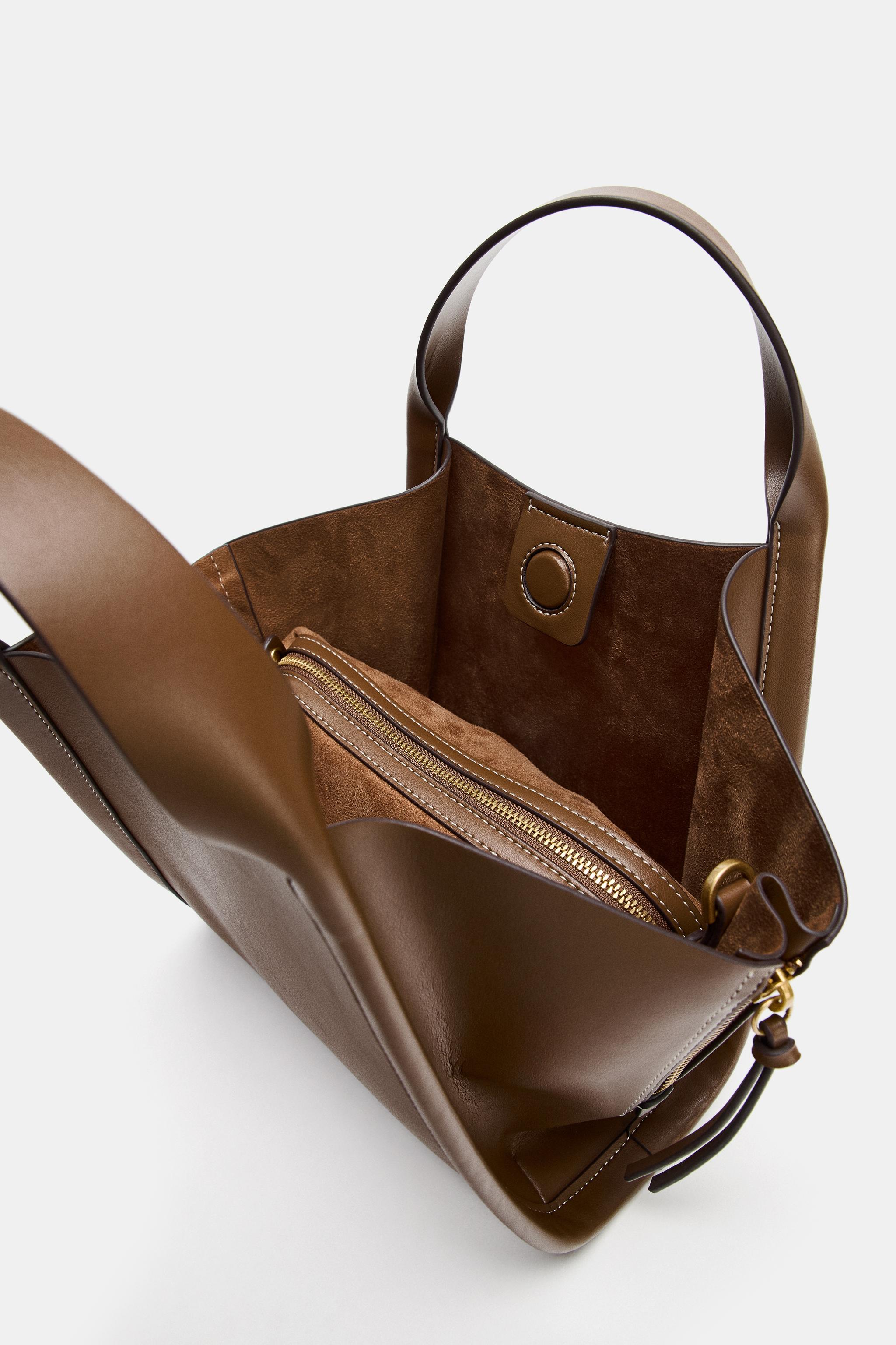 CITY CROSSBODY BAG - Brown | ZARA South Africa