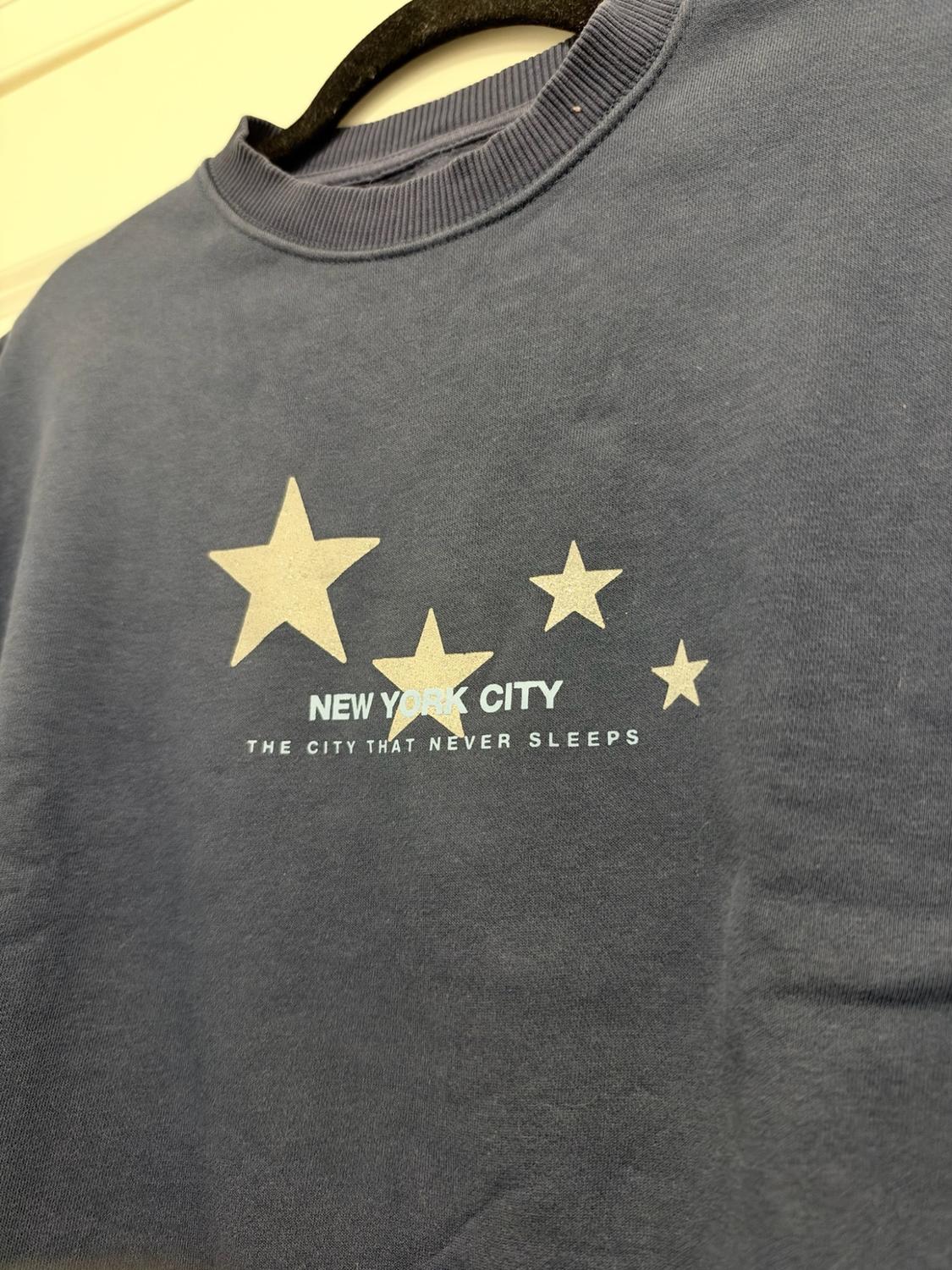 SHIMMER STAR PRINT SWEATSHIRT - Image 2
