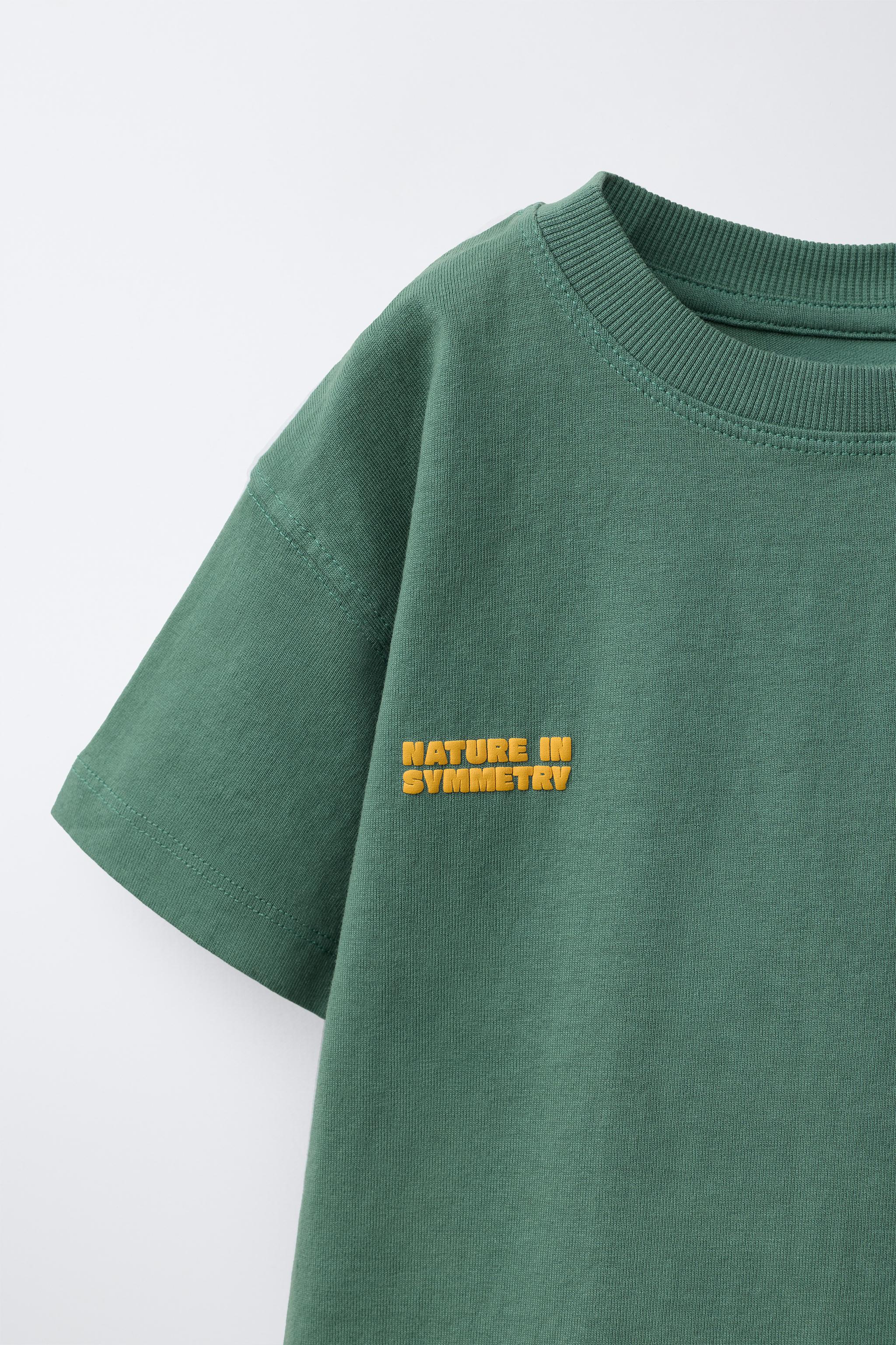 GARMENT DYE PRINTED T-SHIRT