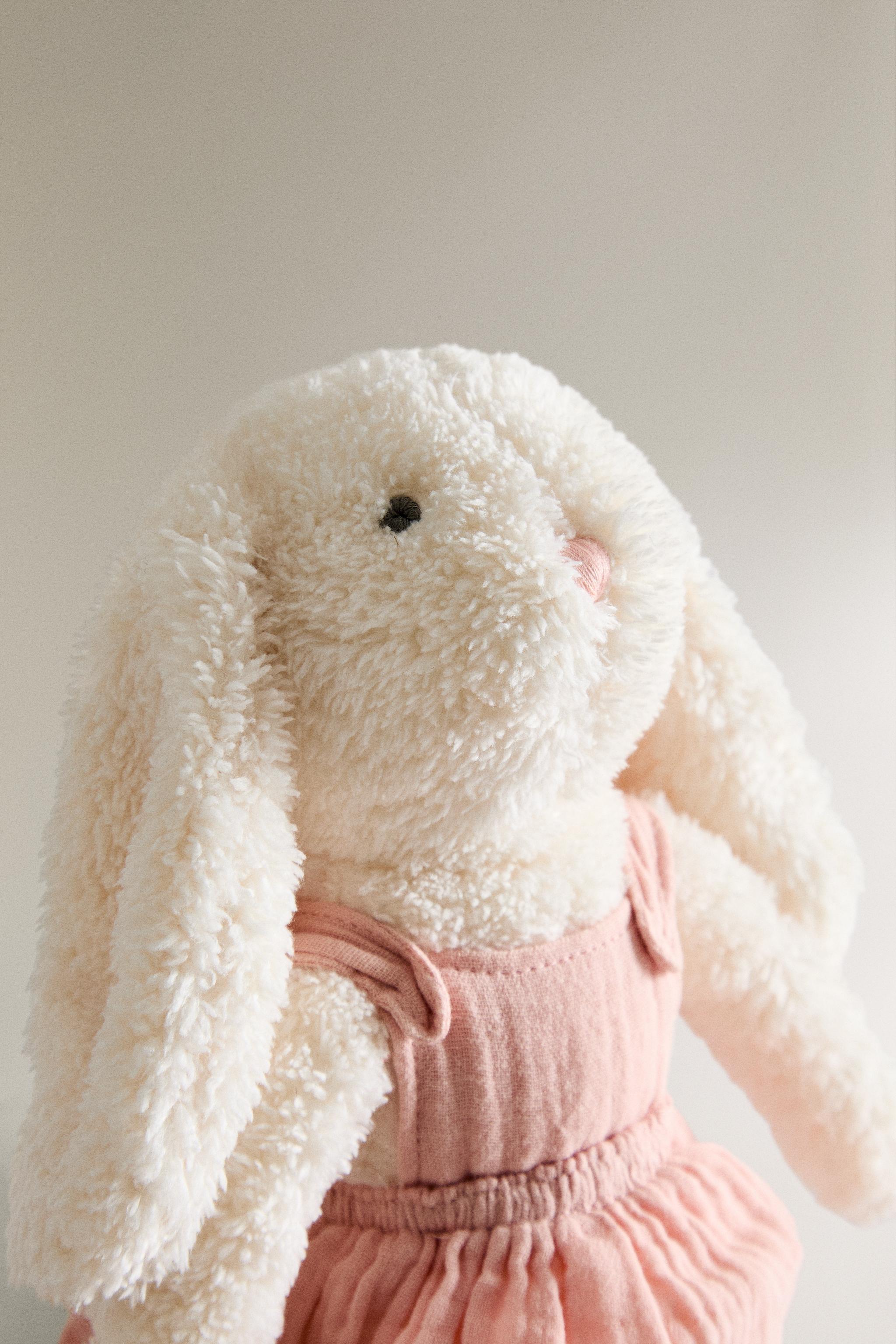 Детские мягкие игрушки Zara RABBIT PLUSH TOY — фото 4