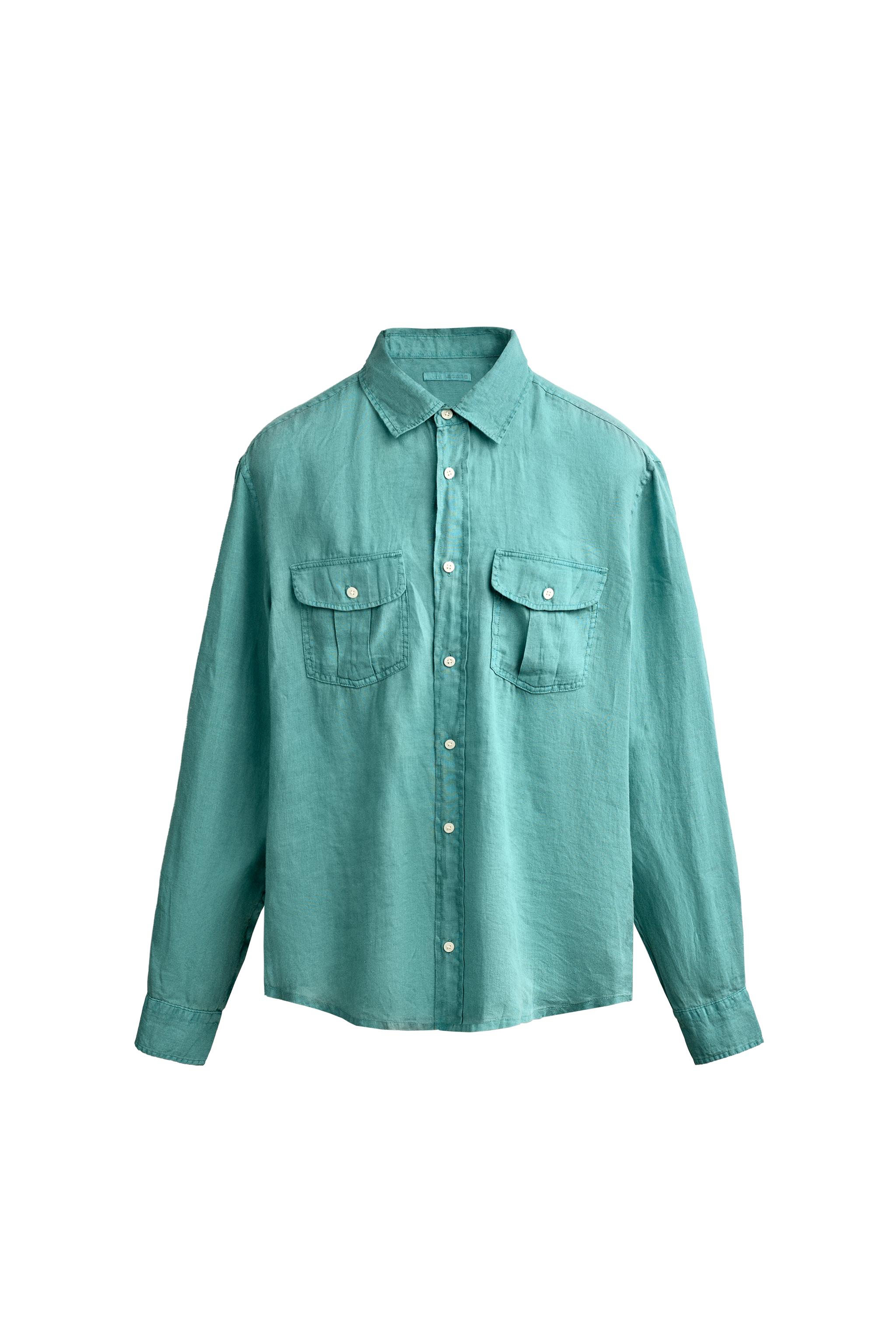 CAMISA RELAXED FIT 100% LINO