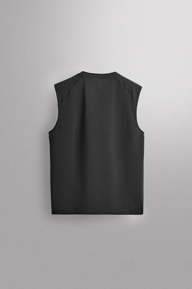 DÉBARDEUR TECHNIQUE - Gris anthracite de Zara - Image 6