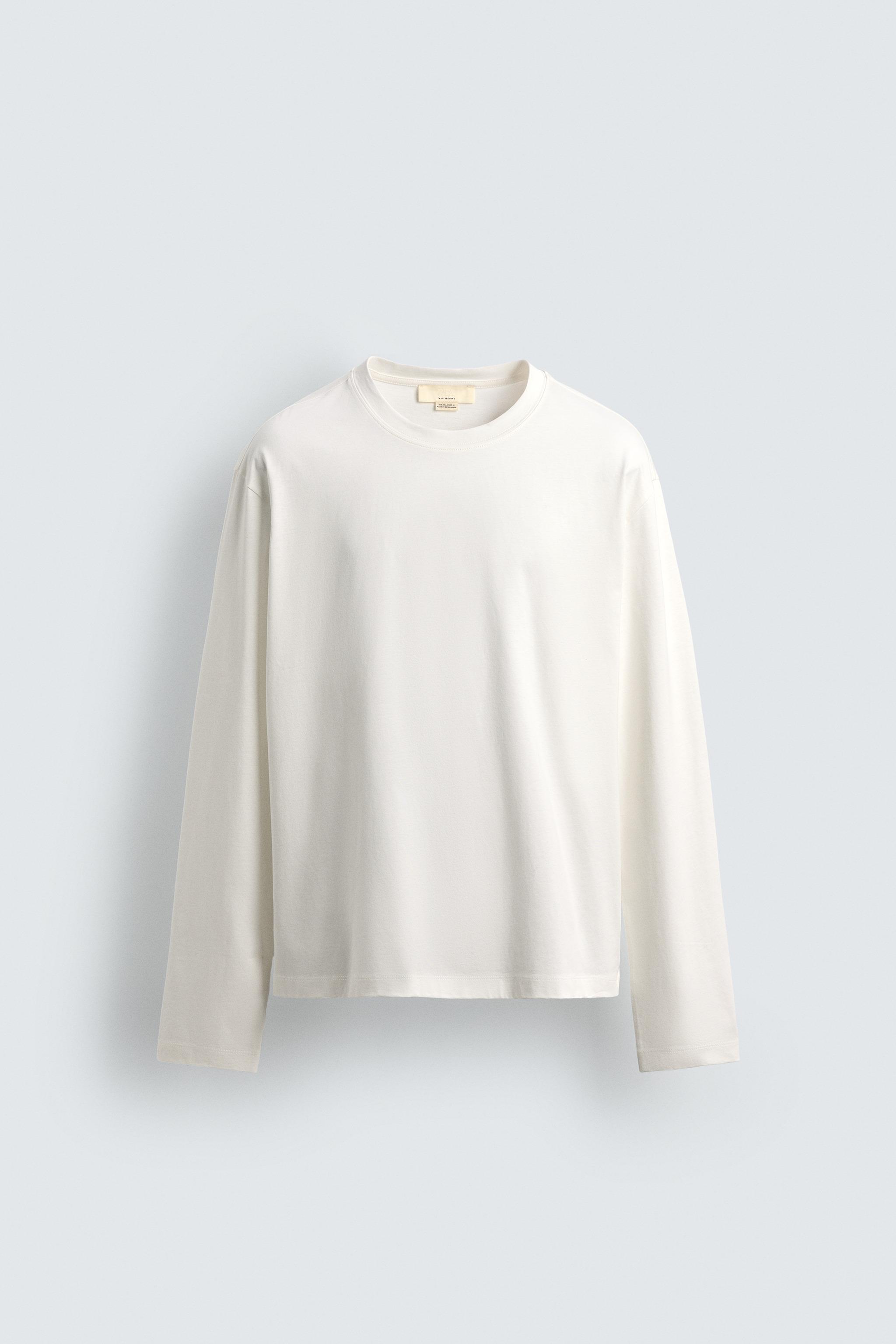 T-SHIRT MERCERISÉ À MANCHES LONGUES LIMITED EDITION