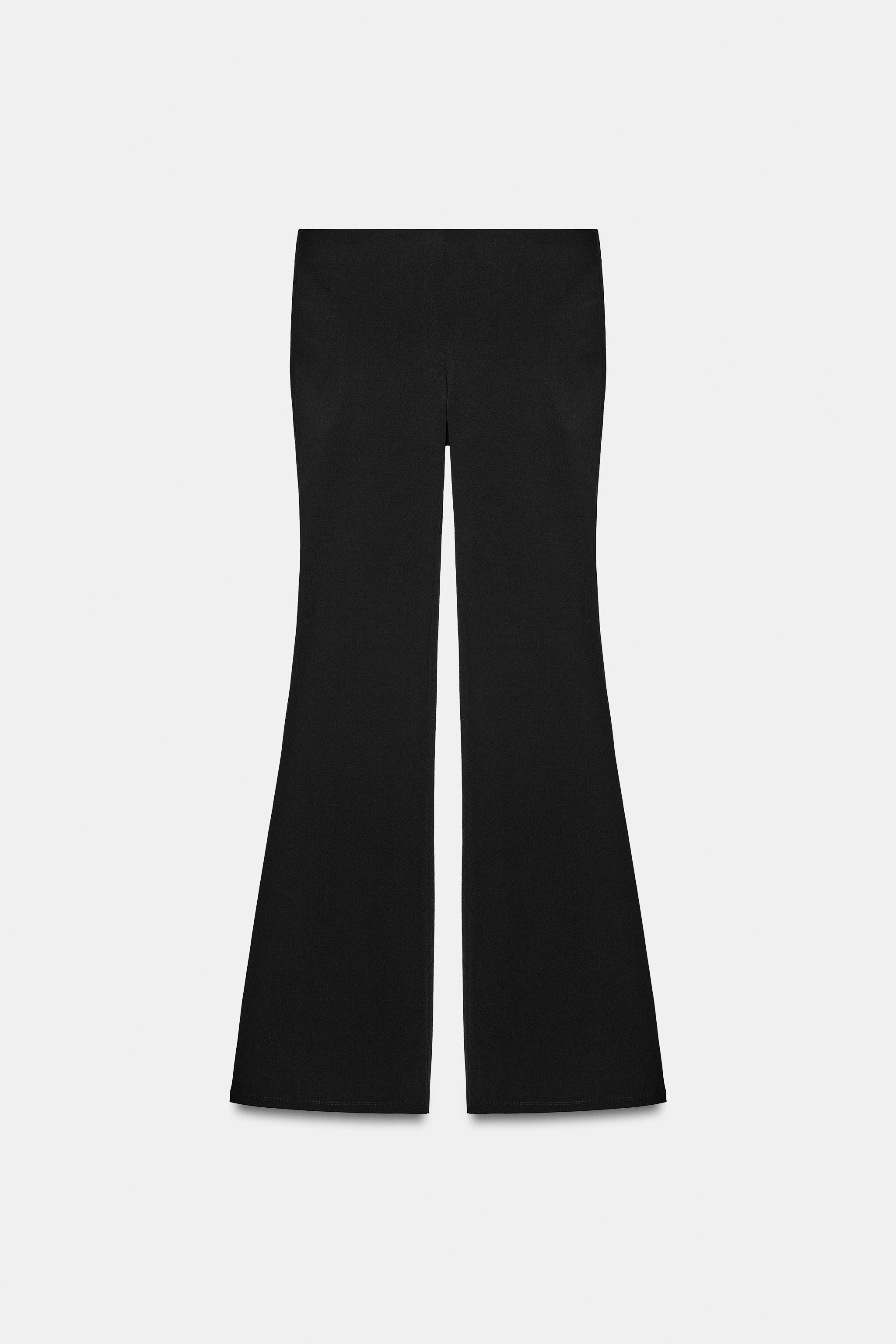 Женские брюки Zara STRETCH FLARE PANTS — фото 4