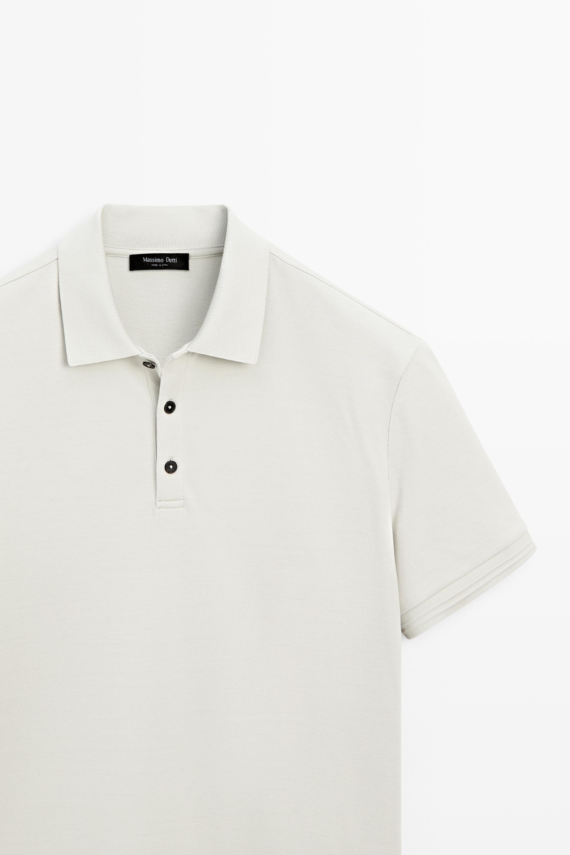 100% cotton short sleeve polo shirt