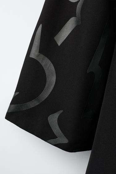 KPOP DEMON HUNTERS™ NETFLIX © COSTUME CAPE - Black by Zara - Image 3