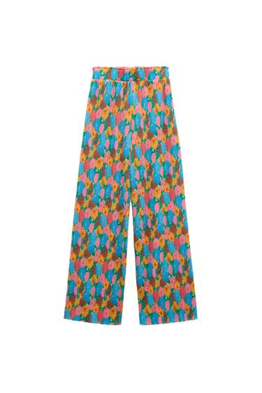 PLEATED TROUSERS