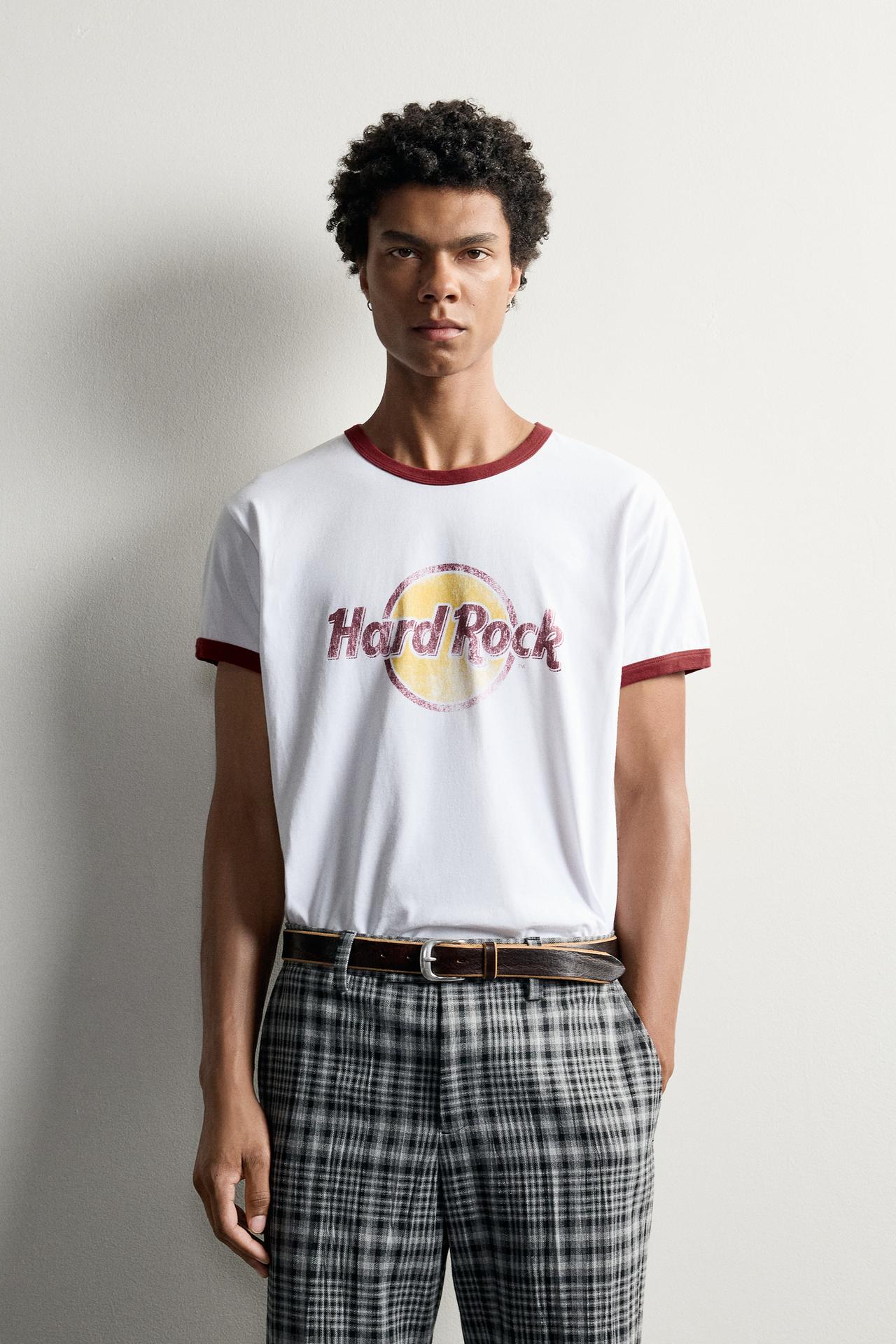 CONTRAST HARD ROCK INTERNATIONAL© T-SHIRT — White