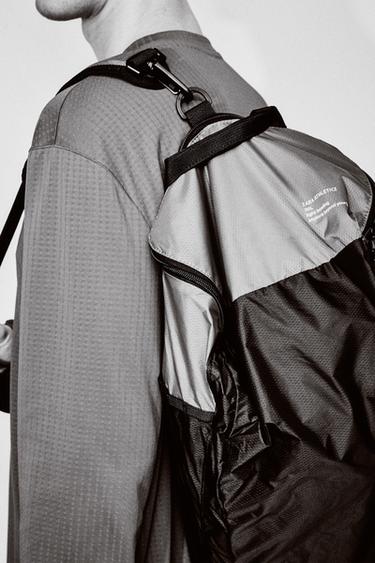 Zara 30L FOLDABLE SPORTS DUFFLE BAG - Black