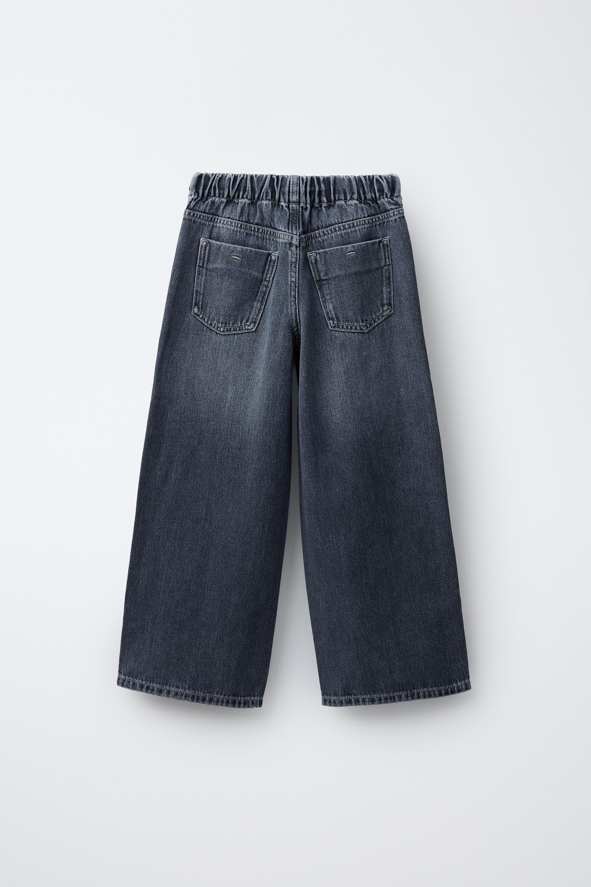 ワイドレッグジーンズ - ブルー | ZARA Japan / 日本
