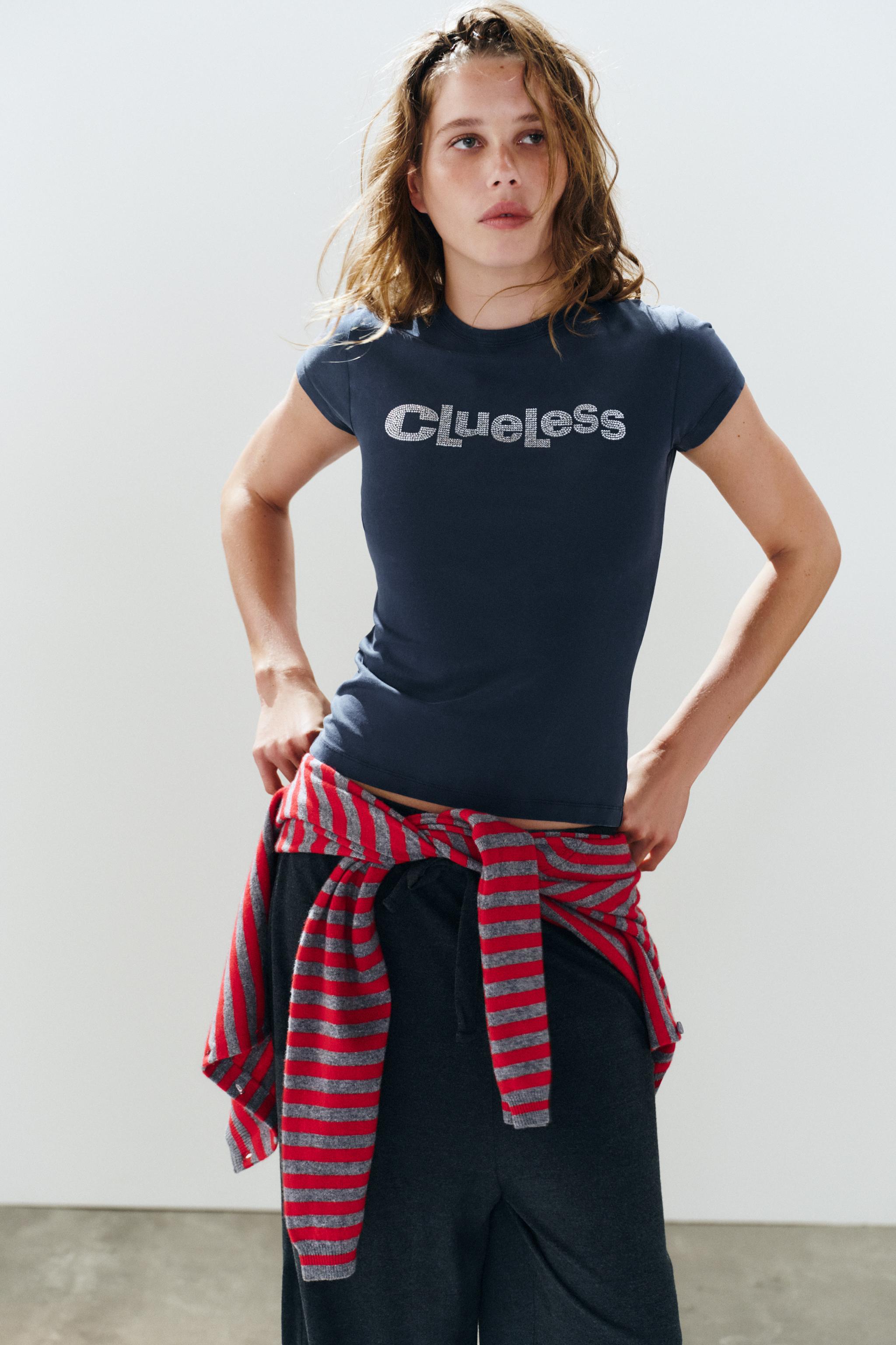 CLUELESS ™ RHINESTONE T-SHIRT