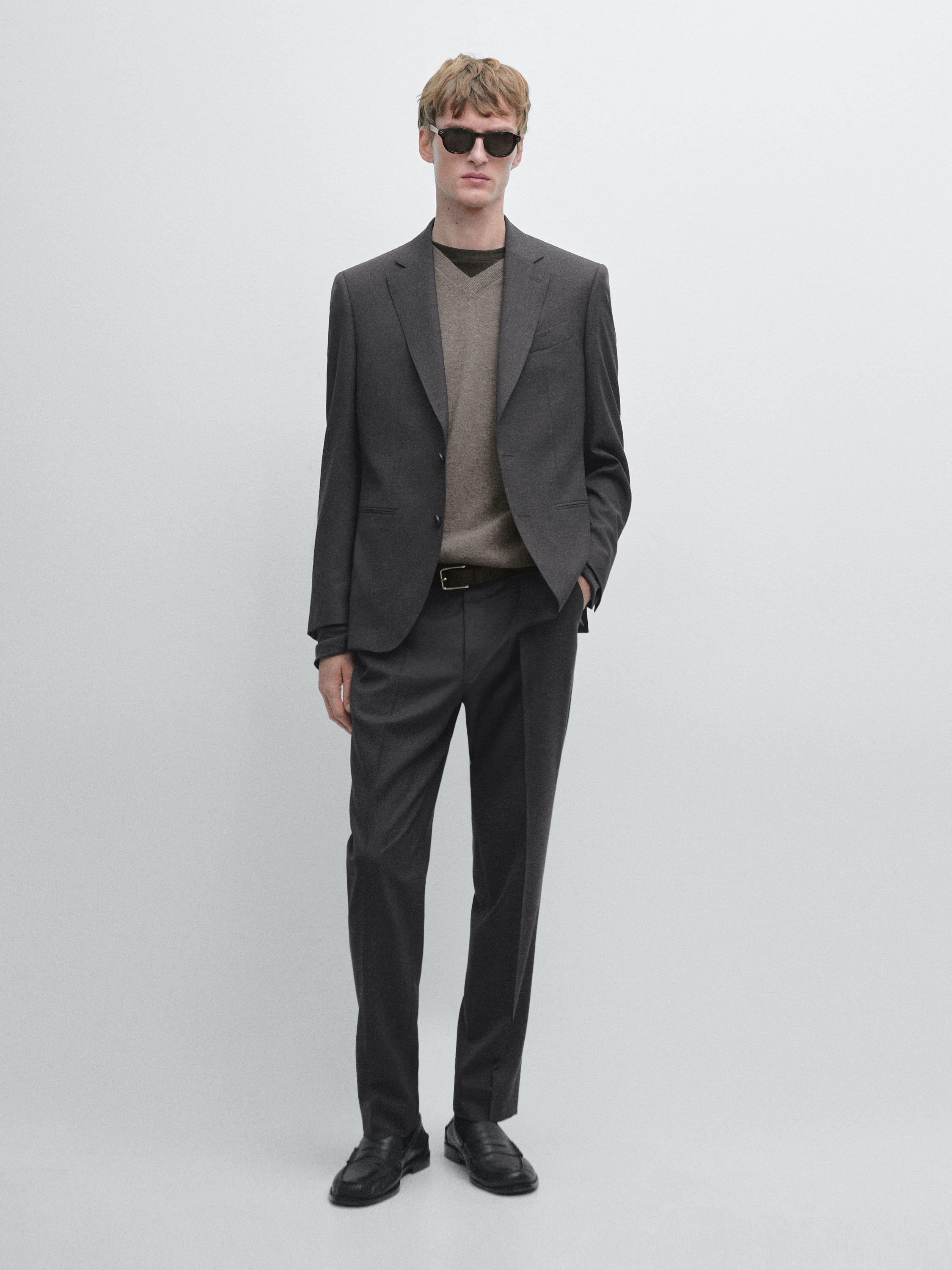 Veste de costume laine froide