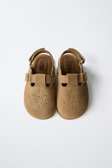 LEATHER CLOGS - Brown by Zara - Image 6