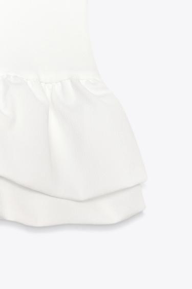 MATCHING TOP WITH FULL SLEEVES - White by Zara - Image 6