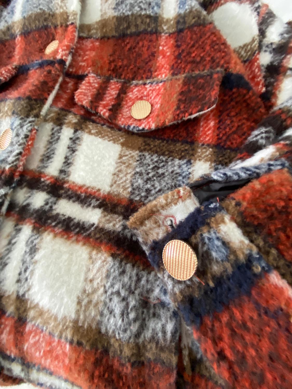 OVERSIZE CHECK OVERSHIRT - Image 4