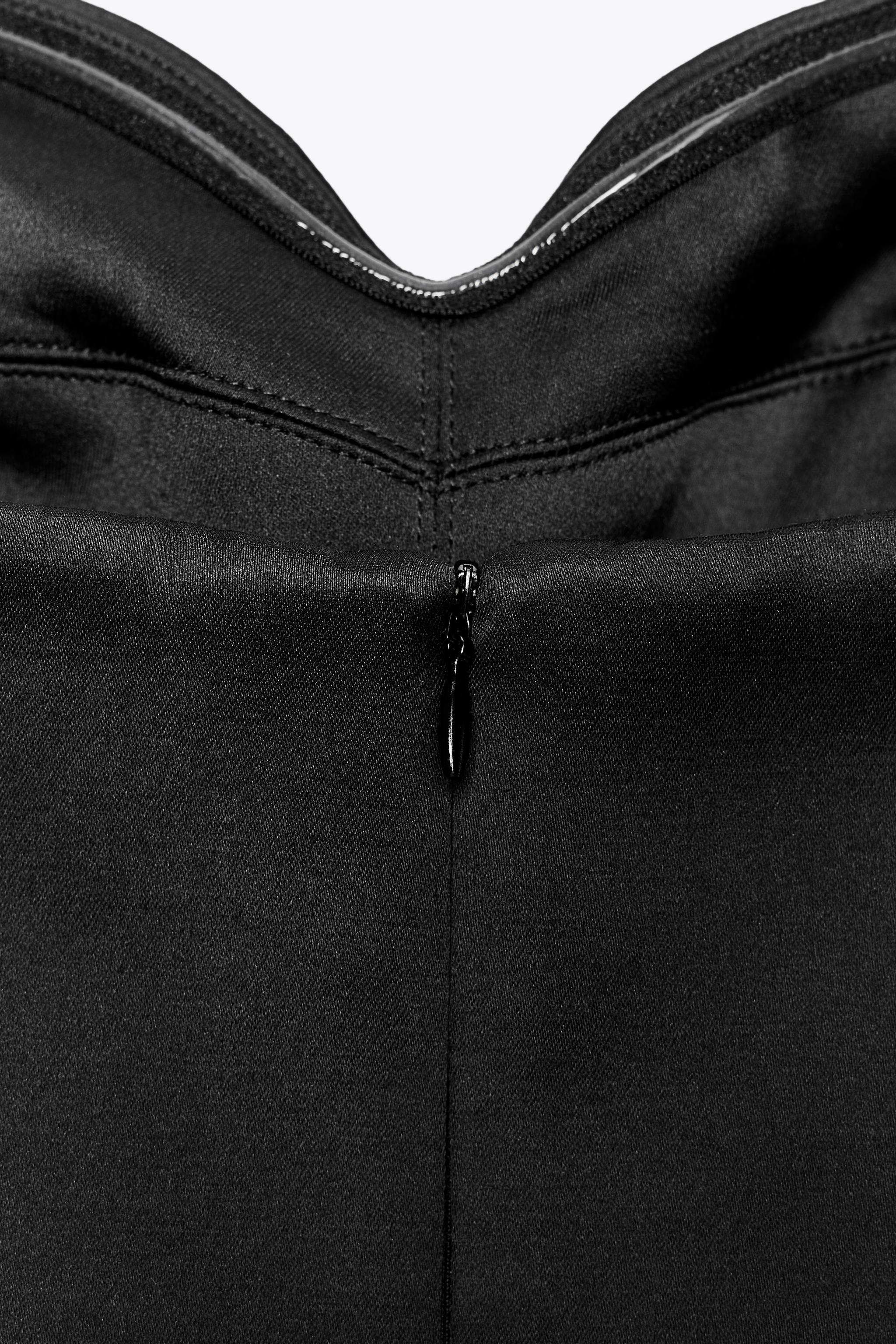 ROBE SATINÉE MULTIPOSITIONS ZW COLLECTION