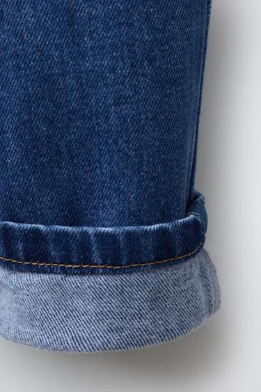 SOFT TOUCH INTERIOR JEANS - Mid-blue by Zara - Image 3