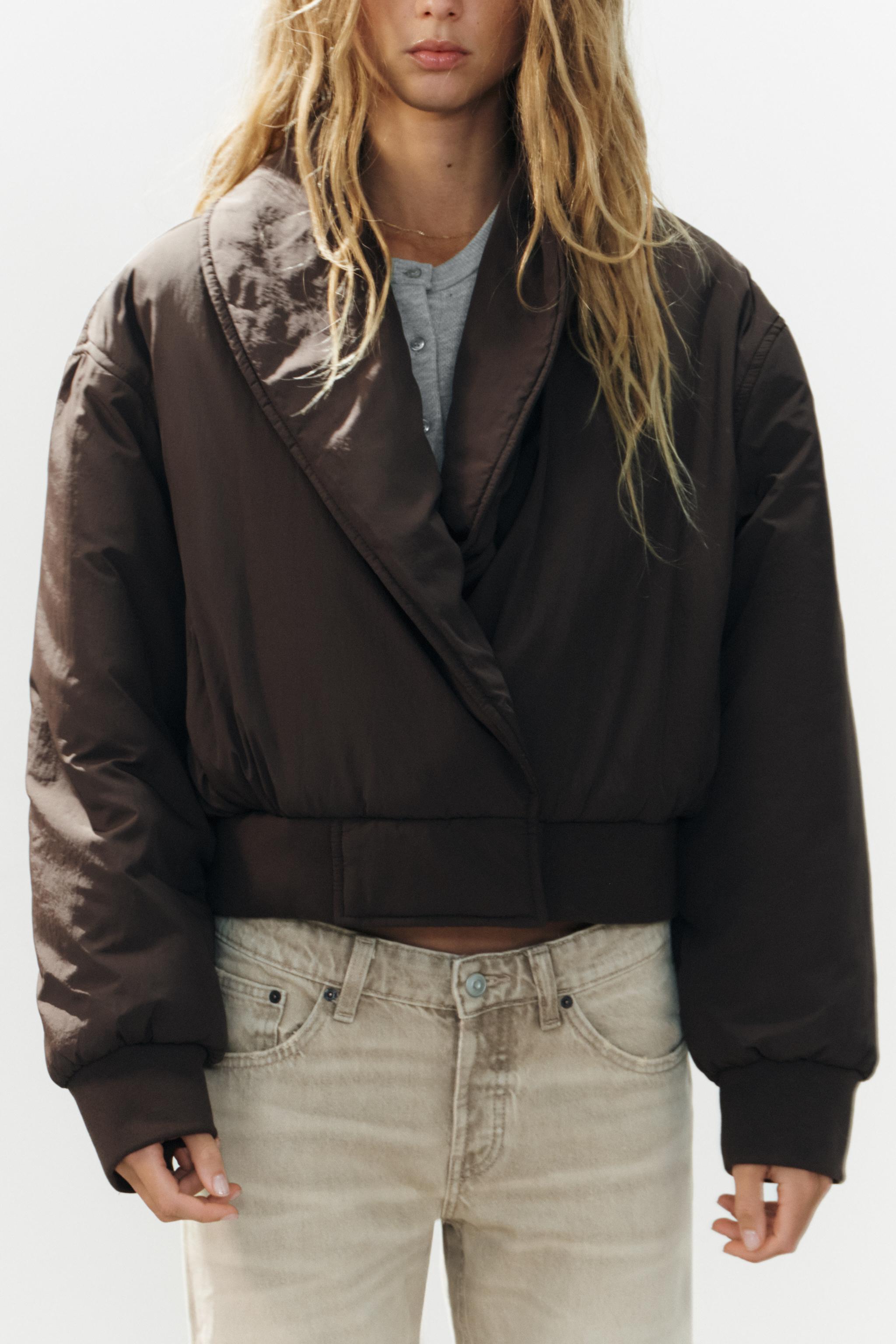 VESTE MATELASSÉE CROISÉE