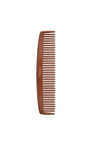 ACETATE HAIR COMB - Brown by Zara