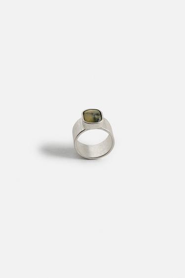 BAGUE CHEVALIÈRE PIERRE - Argent de Zara - Image 1