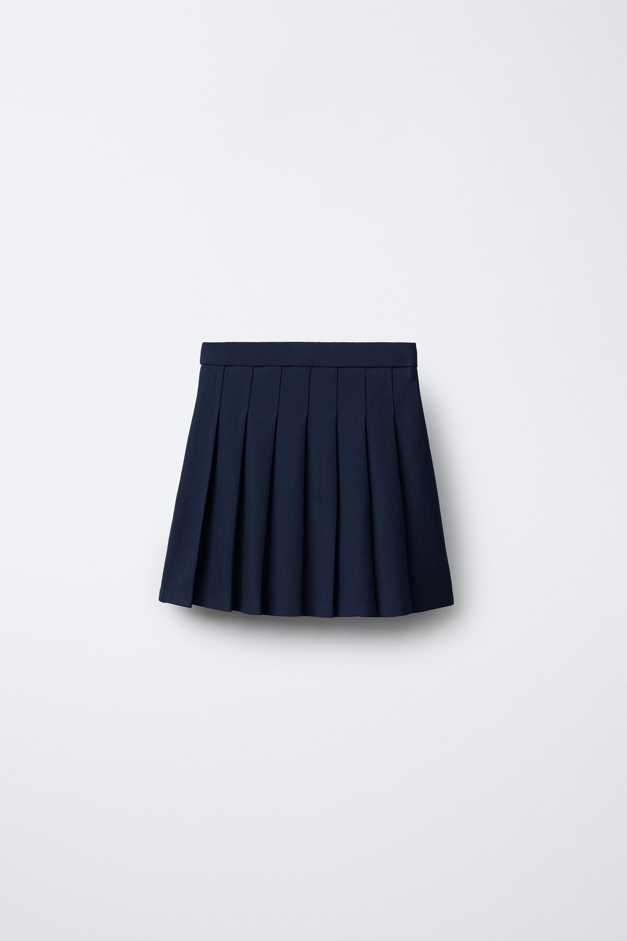 ★ MARRON EDITION★  25 Spring_ Navy Eyelet Pleated Skirt 04424715401-e2.jpg?ts=