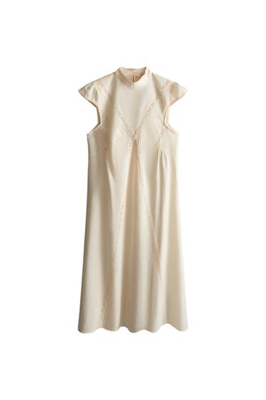 CAMISOLA COM RENDA - Cru da Zara