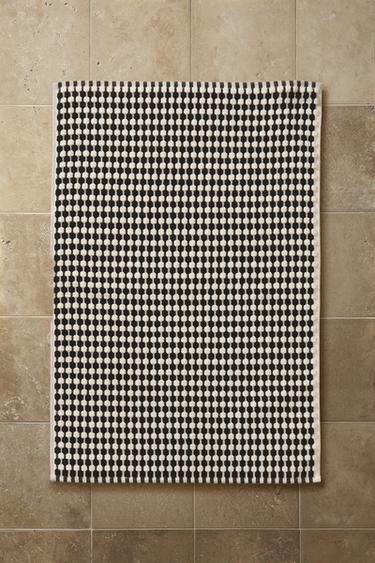 TAPIS DE BAIN TEXTURE WAFFLE - Noir de Zara - Image 2