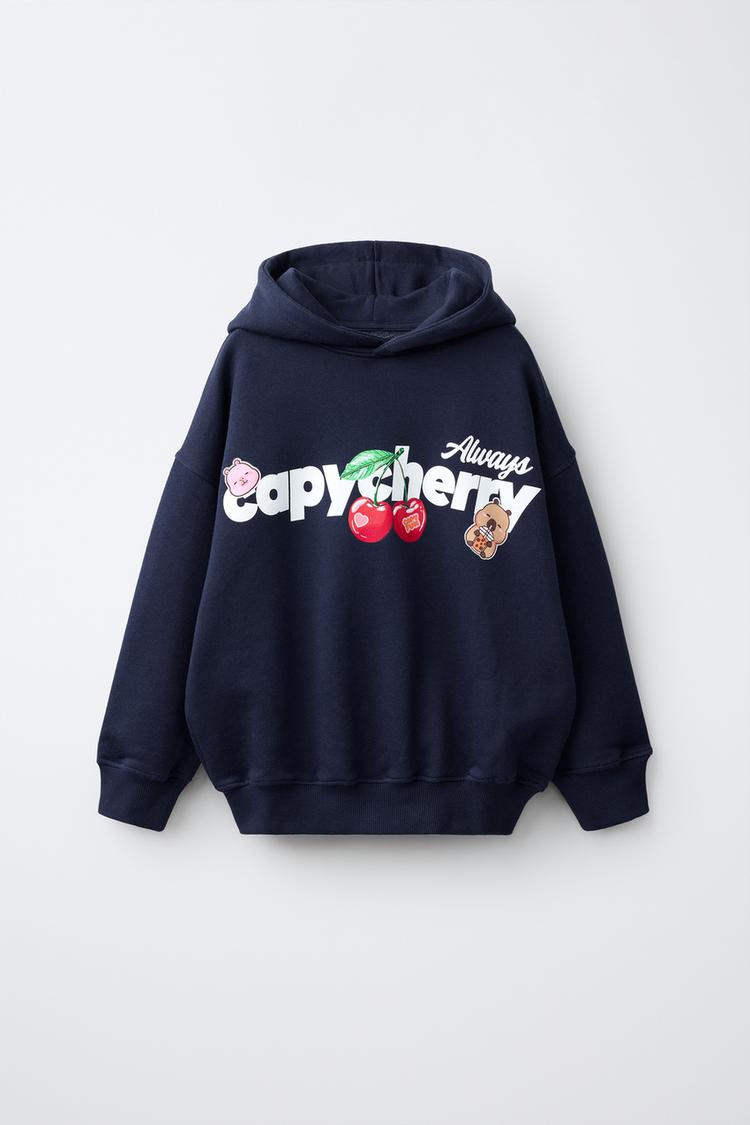 CAPIBARA CAPYFUN © HOODIE — Navy blue