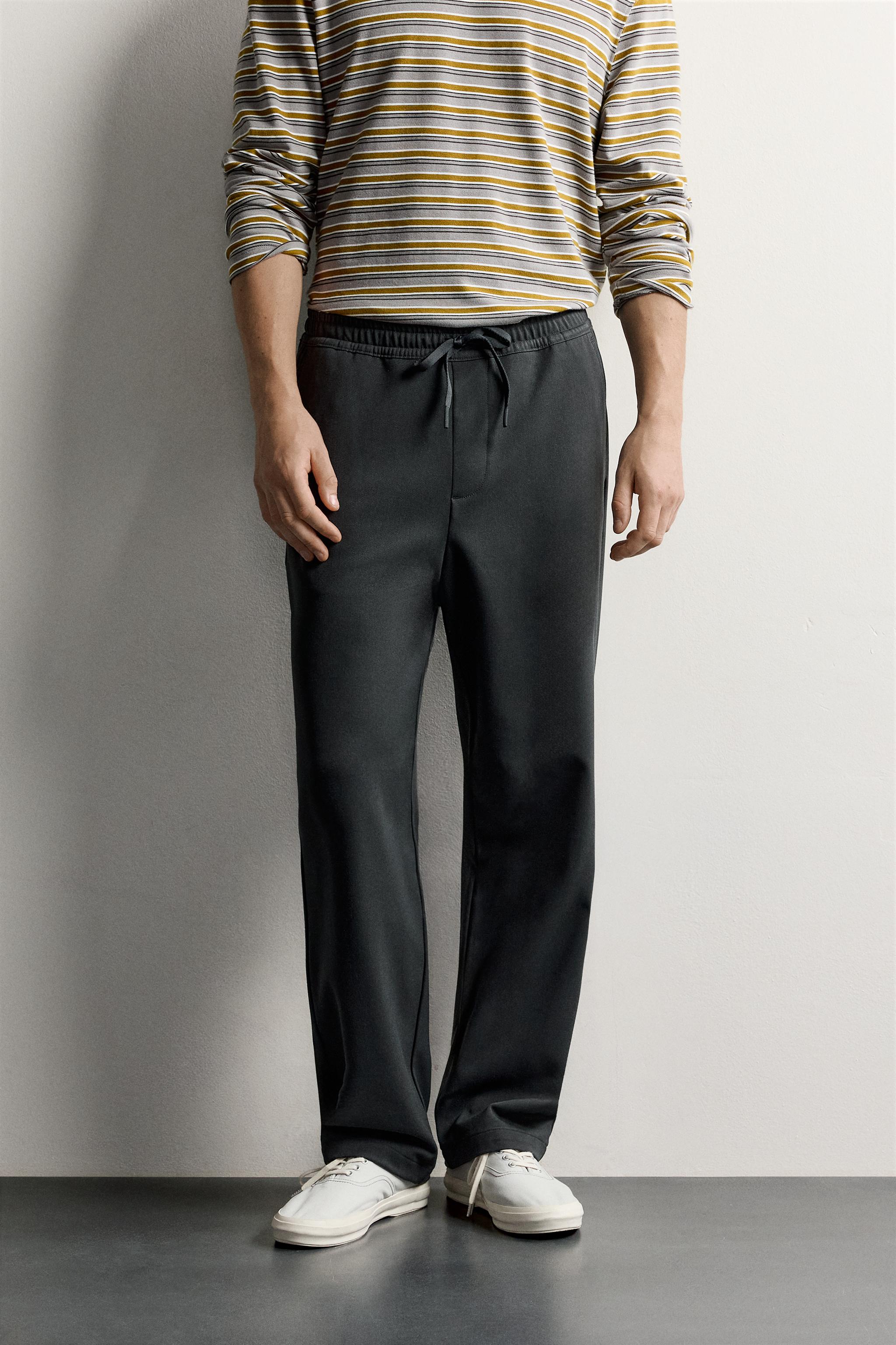 COMFORT REGULAR-FIT PANTS