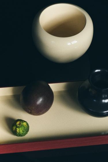 LACQUERED BOWL I COLIN KING - Ecru by Zara