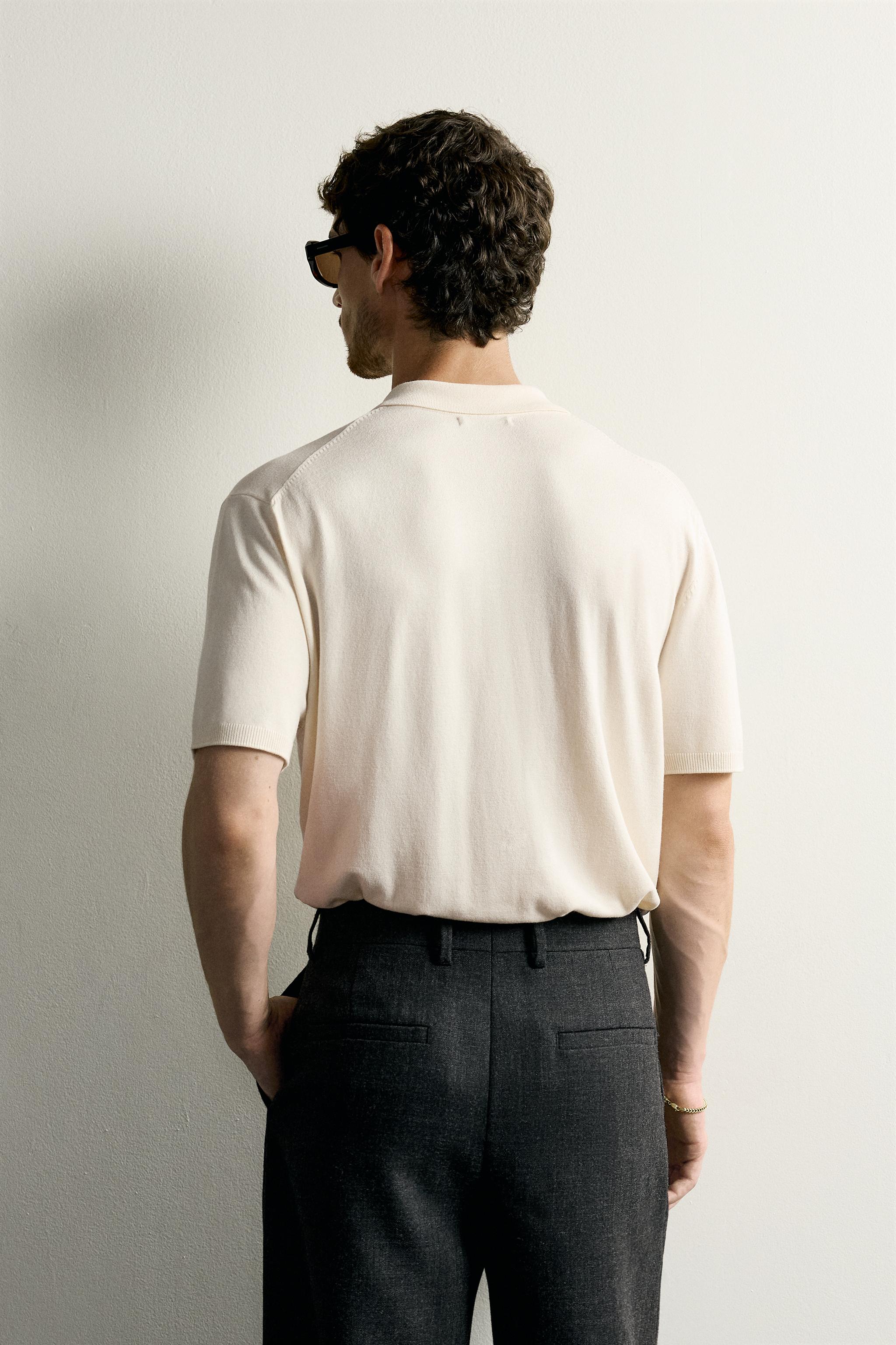 REGULAR FIT KNIT POLO SHIRT